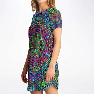 SACRED SPACE T SHIRT DRESS | HUBERT S