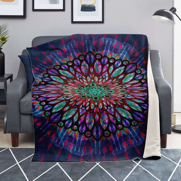Vibrancy Mandala | Blanket | James Fletcher