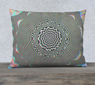 Primordial Glitch | 26" x 20" Pillow Case | Makroverset