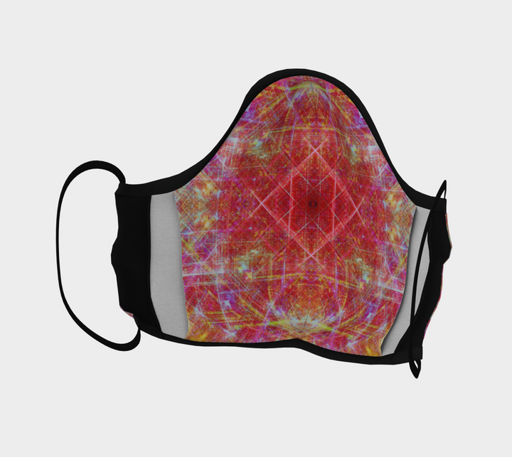 Solar Matrix Rainbow | Face Mask | Yantrart Design