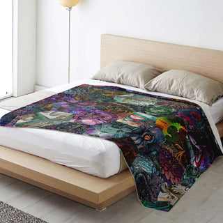 Hex Pattern Montage | Blanket | James Fletcher