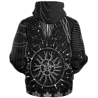 Nervous Computer Zipper Hoodie | Brock Springstead