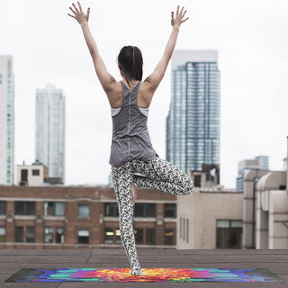 DEEP BAND Suede Anti-slip Yoga Mat | TAS Visuals