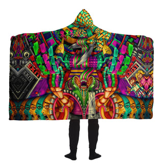 ExIst Hooded Blanket | Salvia Droid