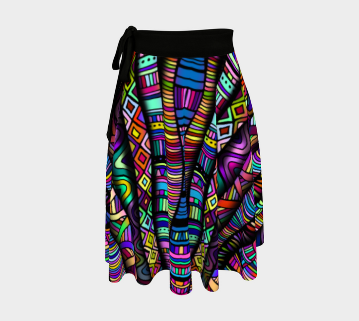 Rainbow Tribe | Wrap Skirt | Hakan Hisim