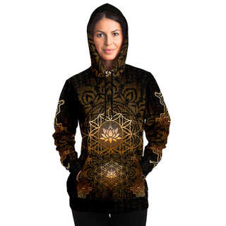 NEFERTITI LOTUS || UNISEX HOODIE || COSMIC SHIVA