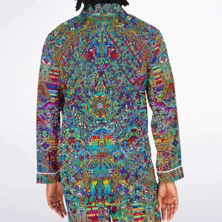 Mandala Jazz Satin Pajamas | Lachlan Wardlaw