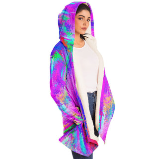 Pink Abstract Cloak | Art Design Works