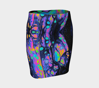 Glass Park II | Fitted Skirt | Malavida