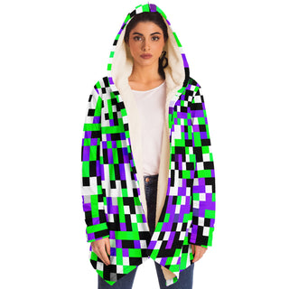 Purple Pixel Cloak | Hubert S