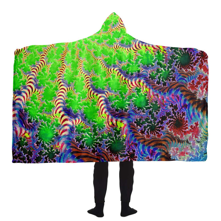 Electric Hum | Hooded Blanket | Makroverset