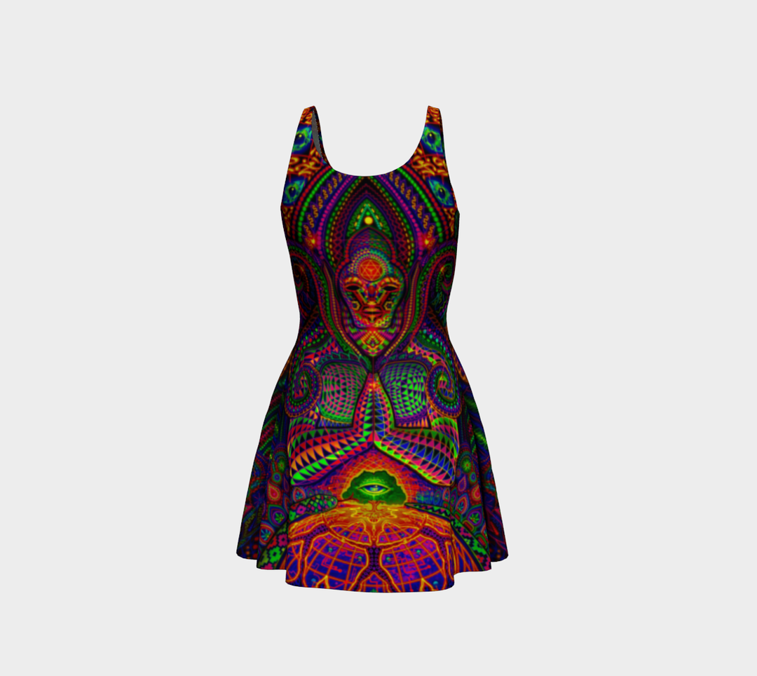 THE GOD SOURCE | FLARE DRESS | SALVIADROID