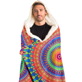 Psych-Owl | Hooded Blanket | Makroverset