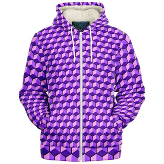 CUB3D | MICROFLEECE ZIP UP HOODIE | IMRAN