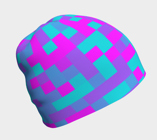 Cyber Pixel Beanie | Hubert S