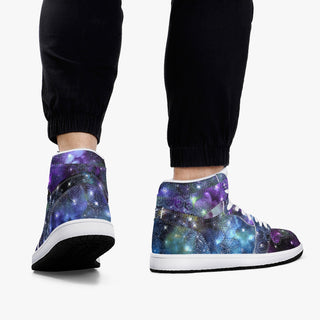 Galaxy 1 | High-Top Leather Sneakers | Psypepper