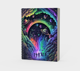 PATIS PLAYGROUND SPIRAL NOTEBOOK | ACIDMATH GUY