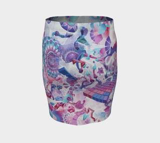 Entheogenic Vimana | Fitted Skirt | Dylan Thomas Brooks