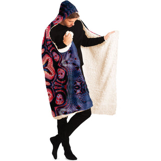 Jolly Visitors | Hooded Blanket | Makroverset