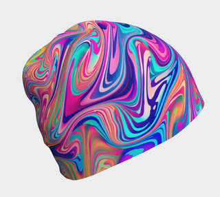 Splashed Beanie | Art Design Works