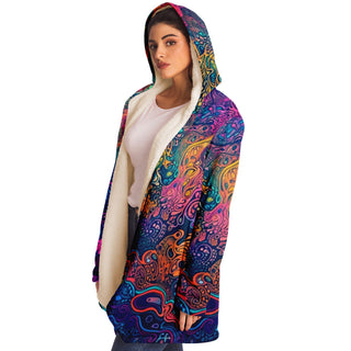 LEAFLET Microfleece Cloak | ACIDMATH AI