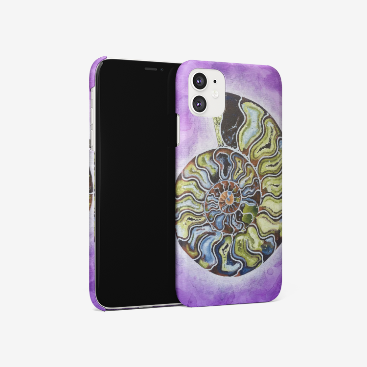 Ammonite | iPhone 11 case | Dylan Thomas Brooks