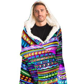 Dmt carousel | Hooded Blanket | Psypepper