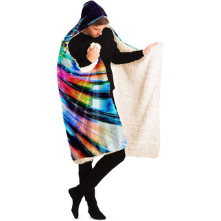 Entheogenic Encounter | Hooded Blanket | Makroverset
