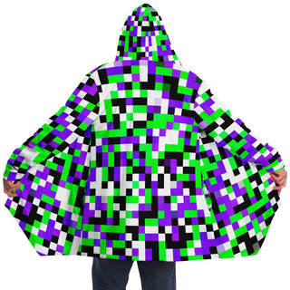 Purple Pixel Cloak | Hubert S