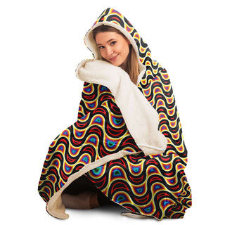 Swirl Hooded Blanket | Rob Mack