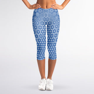 Hexblue | Capri Leggings | Psypepper