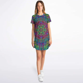 SACRED SPACE T SHIRT DRESS | HUBERT S