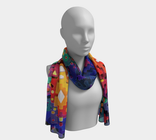 Deep Band | Long Scarf | TAS Visuals