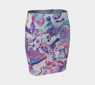 Entheogenic Vimana | Fitted Skirt | Dylan Thomas Brooks
