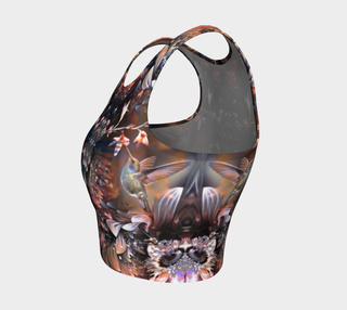 Sanctuary || Athletic crop top || by Cosmic Shiva