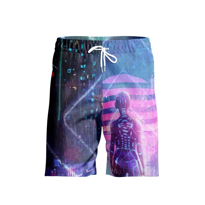Neon Zone - Men's All-over Print Beach Shorts | Cameron Gray