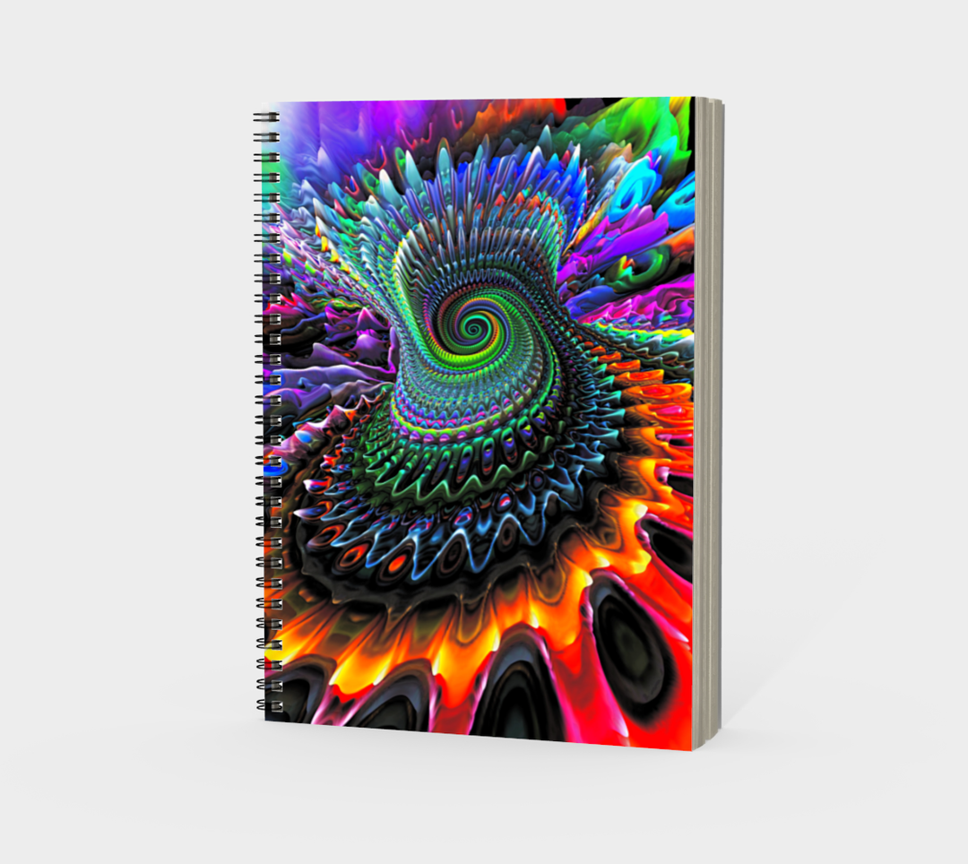 TEMPLE OF TIME | SPIRAL NOTEBOOK | IMRAN