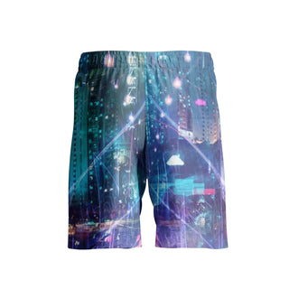 Neon Zone - Men's All-over Print Beach Shorts | Cameron Gray