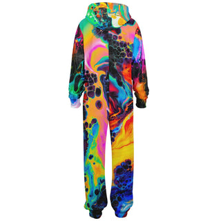 ART SPLASH Athletic Jumpsuit | GEOGLYSER