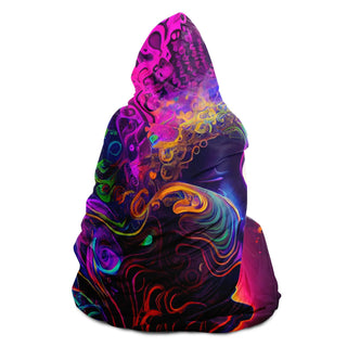 DIMENSIONAL Hooded Blanket - ACIDMATH GUY