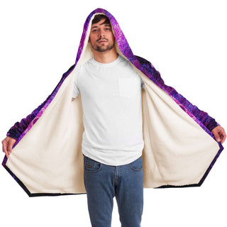 Sacred Flower Microfleece Cloak | Cameron Gray