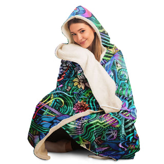 Time Temple | Hooded Blanket | James Fletcher