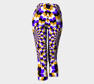 Orange Clockwork Capris | Hubert S