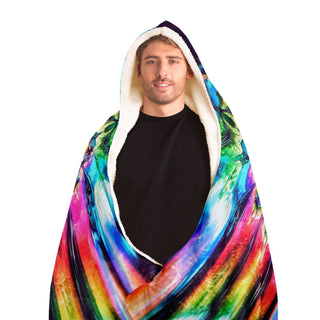 Entheogenic Encounter | Hooded Blanket | Makroverset