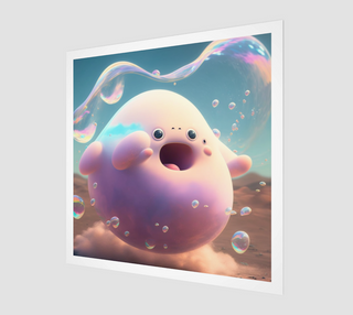 SQUISHO ART PRINT | ACIDMATH AI