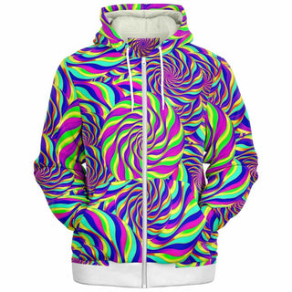 STARBURST Microfleece Ziphoodie | Art Design Works