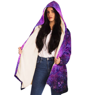 Sacred Flower Microfleece Cloak | Cameron Gray