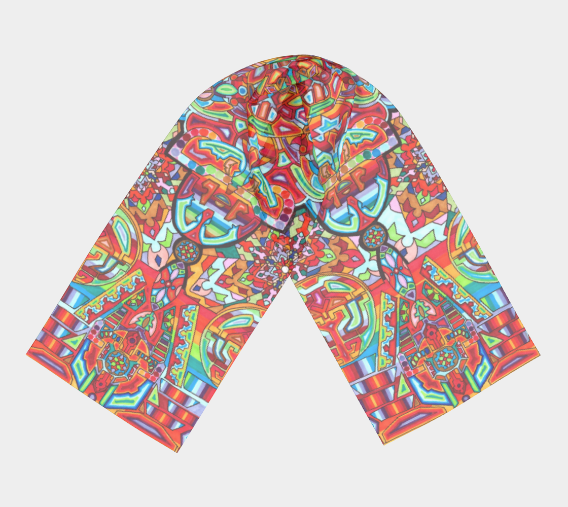 MANTRA LONG SCARF | LACHLAN WARDLAW