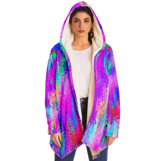 Pink Abstract Cloak | Art Design Works