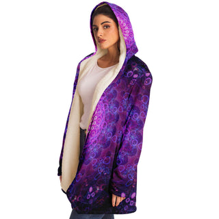 Sacred Flower Microfleece Cloak | Cameron Gray